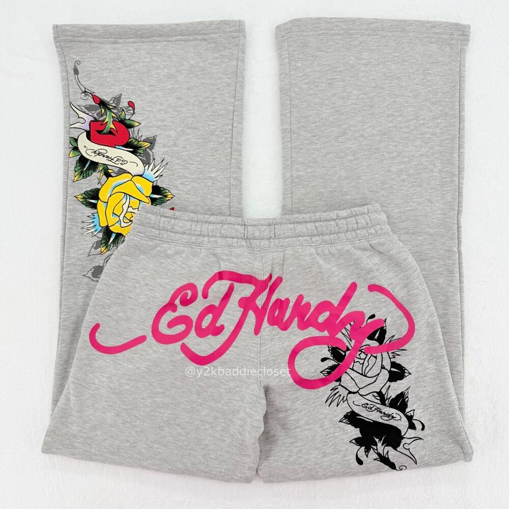 Ed Hardy Sweatpants (Size M)